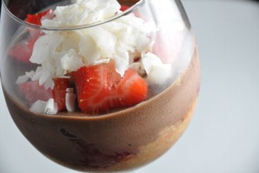 Chocolate Tofu Cream Parfaits