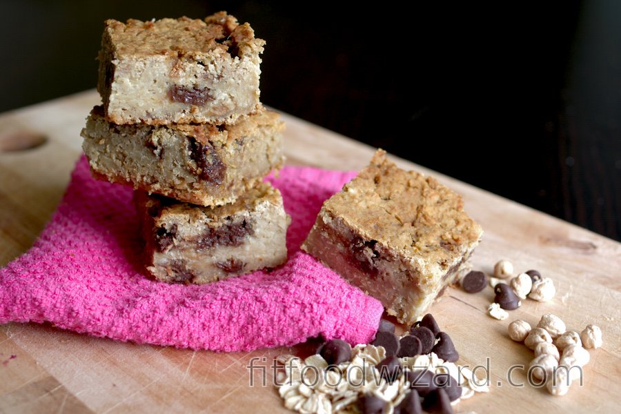 Healthy Chickpea Blondies