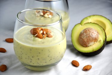 Healthy Avocado Chia Seed Pudding