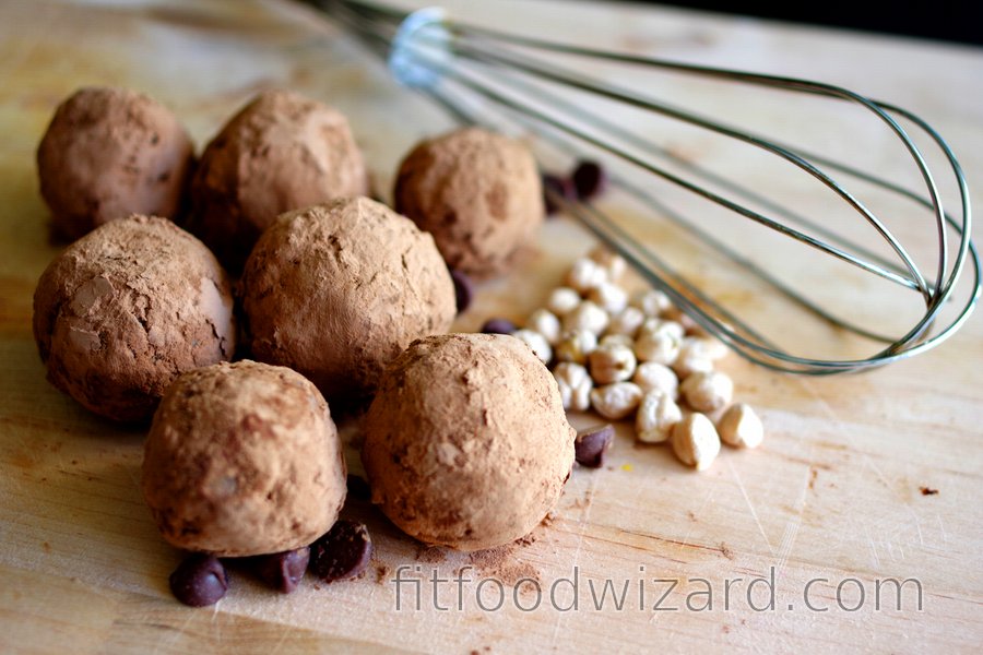 Chickpea Balls in Cocoa coating (Gluten-Free)