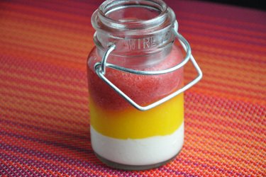 Healthy Strawberry-Mango Panna Cotta