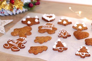 Protein Flourless Gingerbread Cookies