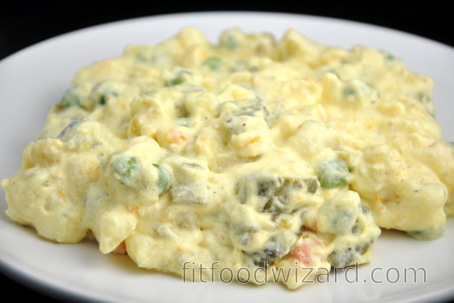 Diet Potato Salad | fitfoodwizard.com
