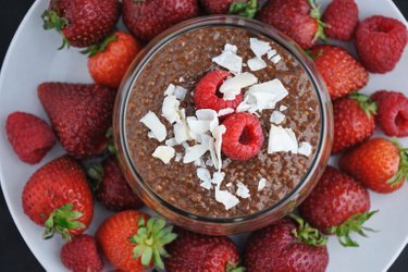 Healthy Chocolate Chia Pudding