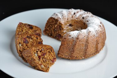 Healthy Oats Bundt Cake