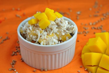 Healthy Salad with Mango