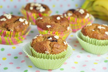 Healthy Banana Oatmeal Muffins Recipe