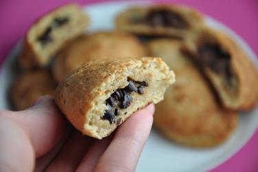 Whole-Wheat Chocolate-Filled Pastry with Cocoa Nibs - Pain au Chocolat