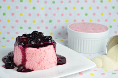 Strawberry Jelly Mousse