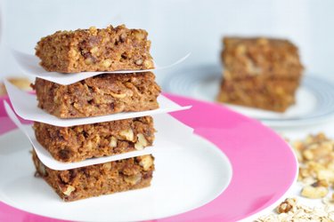 Healthy Apple-Walnut Gingerbread