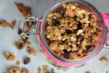 Crunchy Baked Granola (Oil-free and Sugar-free)