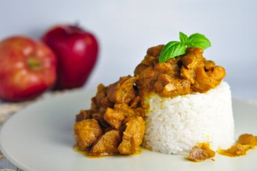 Fitness Chicken Curry with Apples