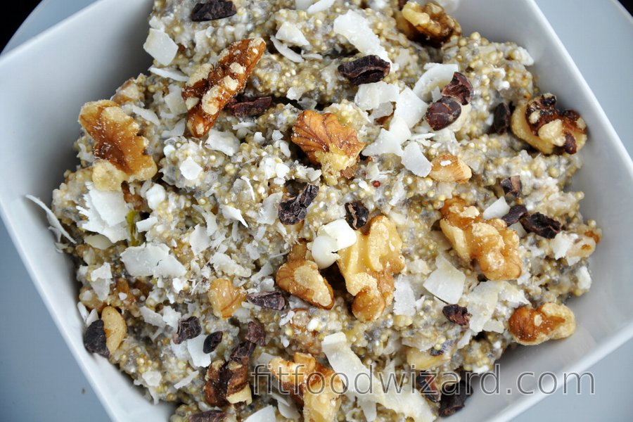 Healthy Quinoa Porridge with Quark