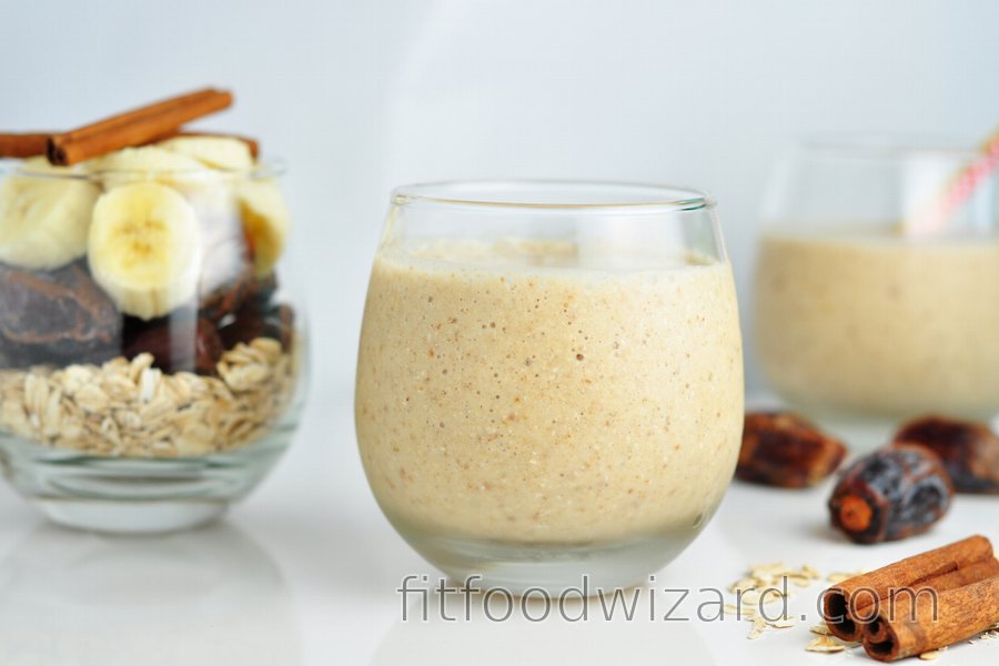 Banana Oat Breakfast Smoothie