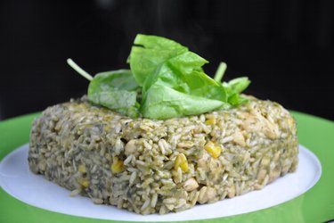 Delicious Chicken Spinach Risotto