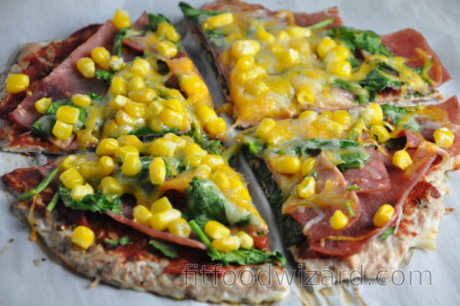 Fitness Tuna Pizza Crust