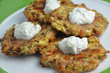 Healthy Baked Zucchini-Tuna Fritters (Gluten-free)