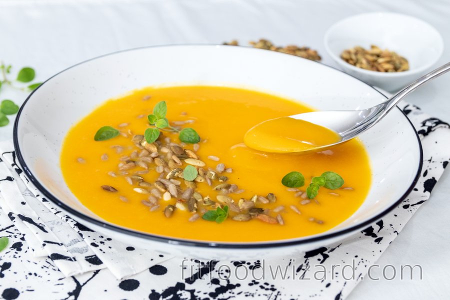 Simple Hokkaido pumpkin soup