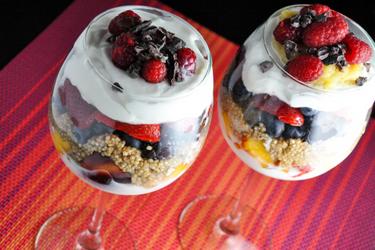 Healthy Quinoa Parfaits