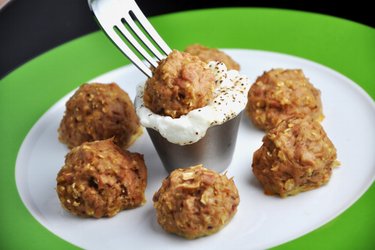 Healthy Baked Tuna Balls