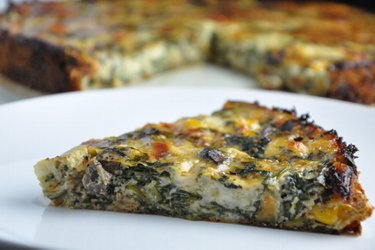 Gluten-Free Spinach Quiche