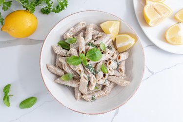 Simple Pasta with Ricotta, Lemon, and Basil