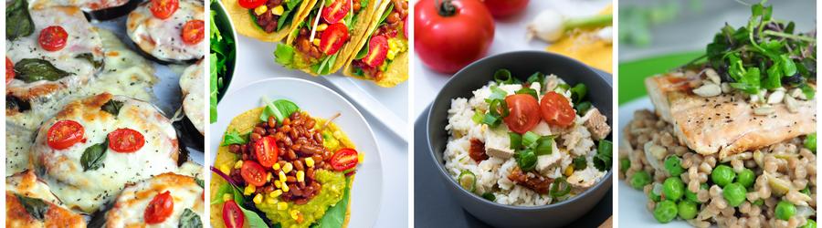 Easy & Healthy Dinner and Lunch Recipes