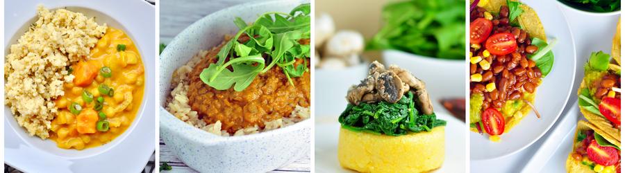 Healthy Vegan Dinner and Lunch Recipes